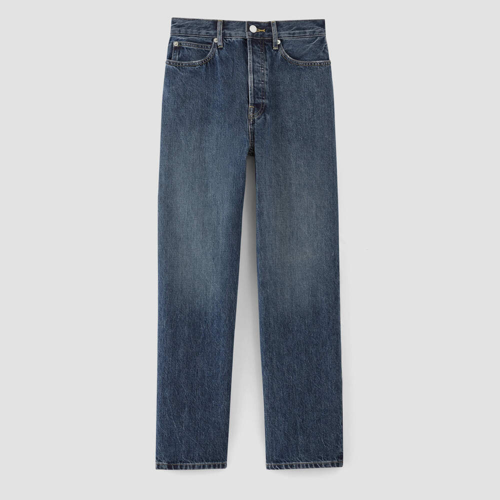 Everlane Women's Rigid Way-High® Jean in Rich Indigo, Size 27